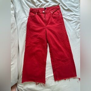 Divided High Rise Red Women's Jeans